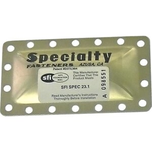 Specialty Fasteners - BP-2 - Mini Burst Panel SFI 23.1