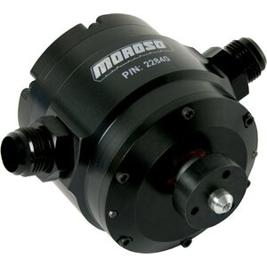 Moroso - 22840 - 3-Vane Vacuum Pump - Enhanced Design