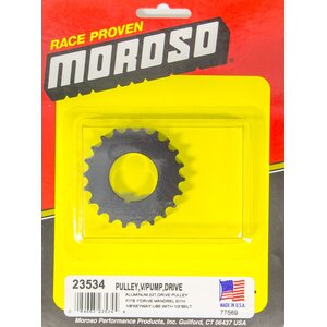 Moroso - 23534 - Vacuum Pump Drive Pulley 22T- Radius Tooth