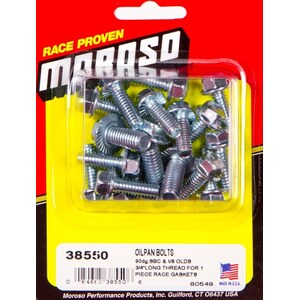 Moroso - 38550 - Sb Chevy Oil Pan Bolts