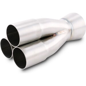 Vibrant Performance - 10330 - 3-1 Merge Collector 1.5 in inlet Id/2.5in Outlet