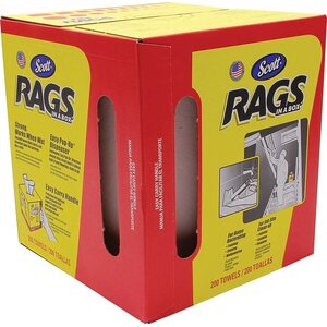 Allstar Performance - 12005 - Scott Rags in Box 200ct
