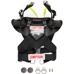 Simpson Safety - HSYTH11SAS - Simpson Safety Hybrid Sport Youth W/ Sliding Tether -Sfi