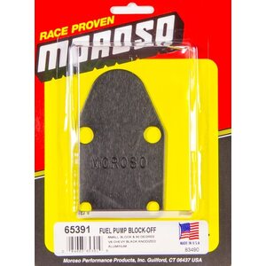 Moroso - 65391 - Sb Chevy Fuel Pump Block-Off