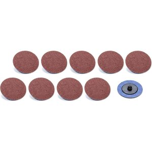 Allstar Performance - 12107 - Twist Lock Sanding Disc 2in 120 Grit 10pk