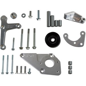 ICT Billet - 551669-2 - LS Camaro Low Mount Alternator/Power Steerin