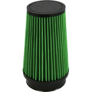 Green Filter - 7124 - Air Filter Element - Conical - 4.63 In Diameter Base - 3.50 In Diameter Top - 6.5 In Tall - 3.5 In Flange
