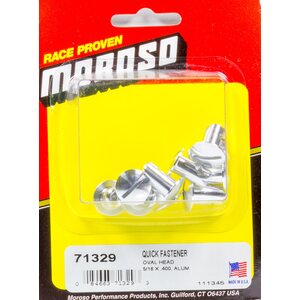 Moroso - 71329 - Oval Head Quick Fastener 5/16 x .400