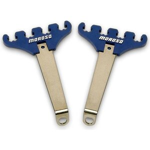 Moroso - 72180 - Four Hole Wire Looms Blue