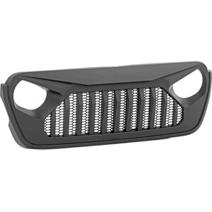 Rough Country - 10496 - 18-   Jeep Wrangler JL Replacement Grille Angry