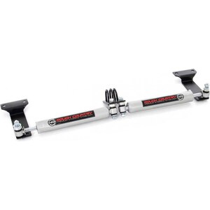 Rough Country - 8749030 - Ford Dual Steering Stabilizer