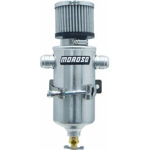 Moroso - 85469 - Breather Tank- Dry Sump w/Two 12an Male