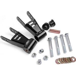 Rough Country - 1077 - 1.5 to 2in Adjustable Lift Shackles (Pair)