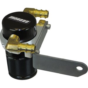 Moroso - 85697 - Air/Oil Separator Dodge Challenger w/Shaker Hood