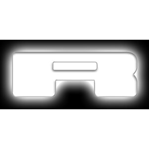 Oracle Lighting - 3140-R-001 - Illuminated Led Letter-R