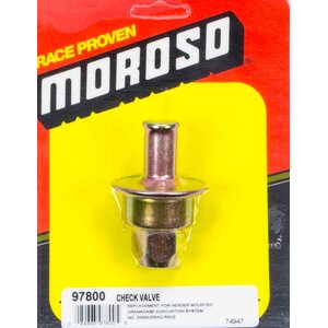 Moroso - 97800 - Check Valve Hdr Collecto