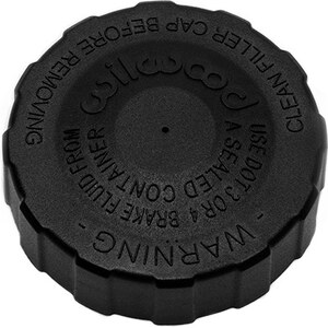 Wilwood - 330-16239 - CAP M/C WILWOOD NYLON W/ VENTED DIAPHRAGM-