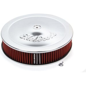 Edelbrock - 1224 - Pro-Flow Air Cleaner Kit 14in x 3in Chrome
