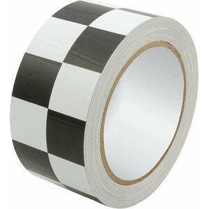 Allstar Performance - 14149 - Racers Tape 2in x 45ft Checkered Black/White