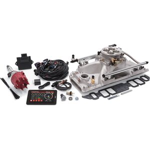 Edelbrock - 35850 - Pro-Flo 4 EFI Kit  BBC w/Rect Ports 625 HP