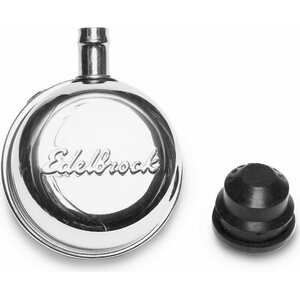 Edelbrock - 4410 - Round Breather w/90 Deg. Nipple