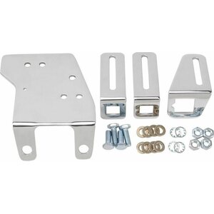 Edelbrock - 8030 - Chrome Throttle Bracket - GM