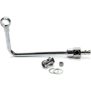 Edelbrock - 8126 - Chrome Fuel Line for EPS Carb.