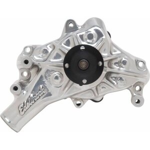 Edelbrock - 8821 - SBC Water Pump - Long  Polished