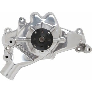 Edelbrock - 8861 - BBC Water Pump - Long  Polished