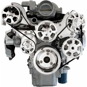 Billet Specialties - 13450 - LS1/2/3/6 Tru Trac Pulley System Polished