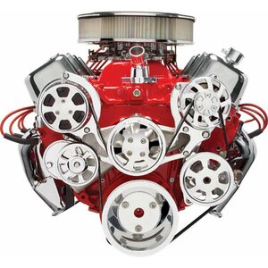 Billet Specialties - 14220 - BBC Tru Track Pulley System