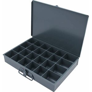 Allstar Performance - 14366 - Metal Storage Case 24 Comp 9.5x13.5x2