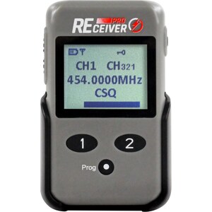 Racing Electronics - RECEIVER-PRO - Radio Receiver PRO UHF 450-470MHZ 2 Channel