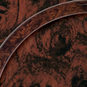 Billet Specialties - 29012 - Half Wrap Simulated Burlwood