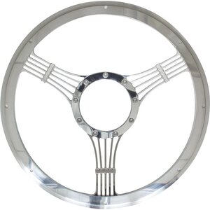 Billet Specialties - 30925 - Half Wrap Steering Wheel Banjo