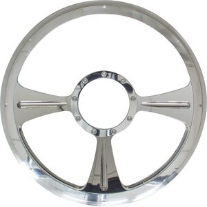 Billet Specialties - 30935 - GTX01 Half Wrap Steering Wheel