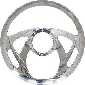 Billet Specialties - 30955 - Sniper Half Wrap Steering Wheel