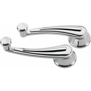 Billet Specialties - 46528 - Window Crank Rail Style GM/Ford 1949-Up
