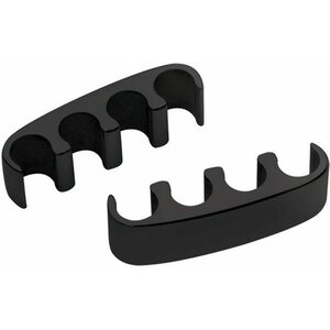 Billet Specialties - 69681 - 4 Wire Separator Floating Black Pair