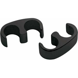 Billet Specialties - 69682 - 2 Wire Separator Floating Black Pair