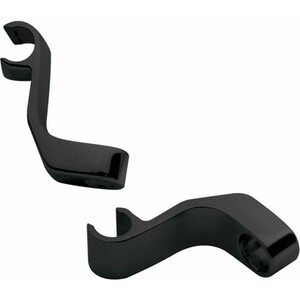 Billet Specialties - 69781 - 1 Wire Separator Valve Cover Mount Black Pair