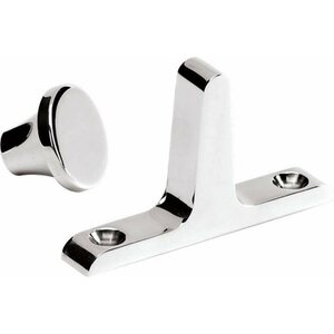 Billet Specialties - 72120 - Rearview Mirror Mt. Int. Glue On- Polished