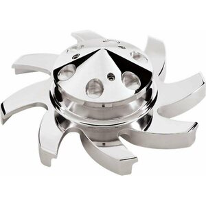 Billet Specialties - 85220 - Polished Alternator Fan & Pulley