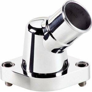 Billet Specialties - 90420 - Polished Thermostat Hsng 45 Deg. Swivel