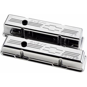 Billet Specialties - 95222 - Polished SBC Tall V/C Chevy Power