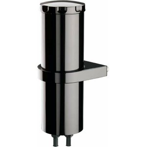 Billet Specialties - BLK77109 - Overflow Tank 8.75in Smooth w/Bracket Black
