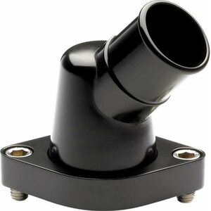 Billet Specialties - BLK90420 - Black Chevy 45 Degree Water Neck