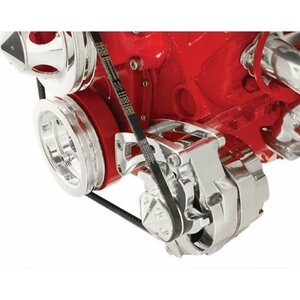 Billet Specialties - FM0105PC - SBC Alt Bracket SWP Low Mount Drivers Side