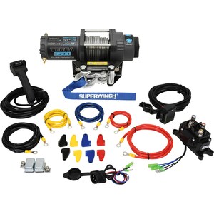 Superwinch - 1135260 - 3500 lbs Winch Roller Fairlead 32ft Steel Rope