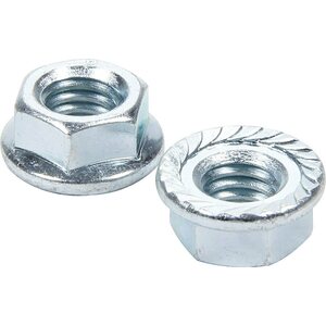 Allstar Performance - 16042-10 - Serrated Flange Nuts 3/8-16 10pk